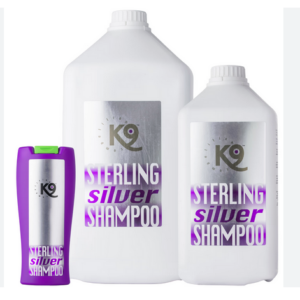 K9 Sterling Silver Shampoo šampón pro rozjasnění bílé a stříbrné srsti