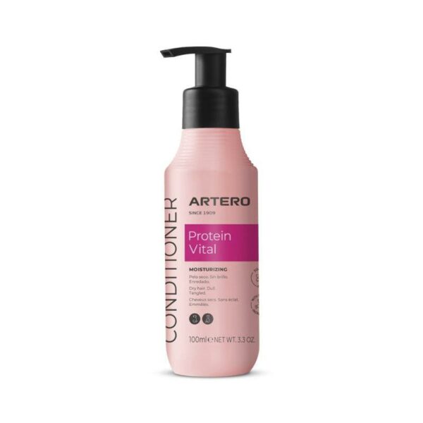 Artero Protein Vital – koncentrovaný kondicionér pro psy a kočky s okamžitým regeneračním účinkem. Dodává lesk, hebkost a chrání srst před lámáním a zacucháváním.