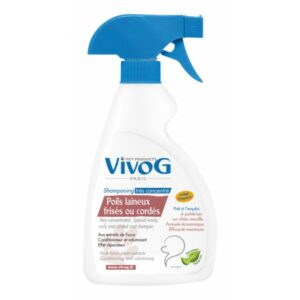 Šampon a kondicionér 2 v 1 Vivog pro kudrnatou srst na objem ve spreji