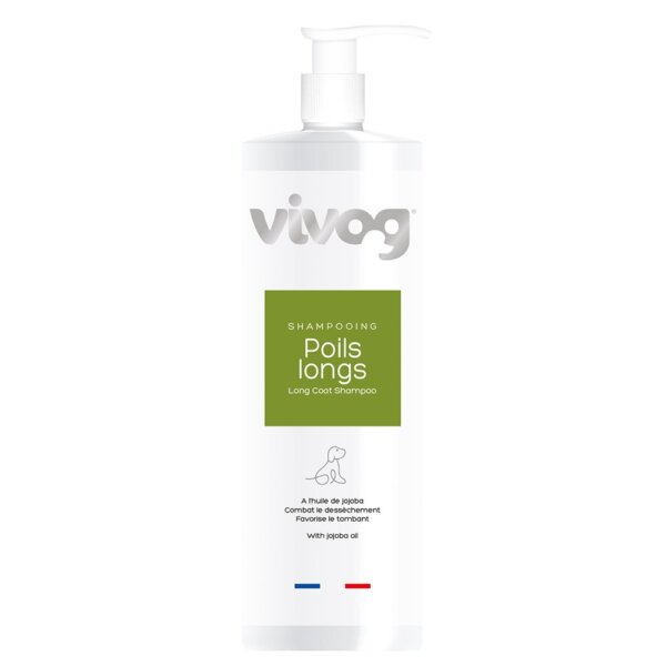 Šampon Poils Longs Vivog s jojobovým olejem