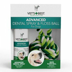 VET´S BEST Dentální sprej + lano pro psy
