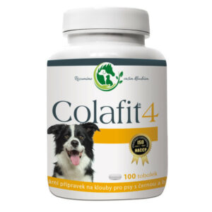 Colafit 4 na klouby pro psy černé/bílé