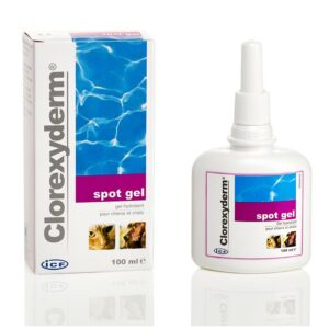 Clorexyderm spot gel ICF na kůži