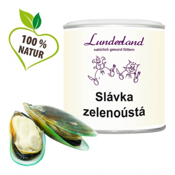LUNDERLAND Slávka zelenoústá moučka Grünlippmuschelpulver - Image 2