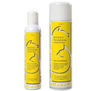 LadyBel Wooly warrior spray hydratačný rozčesávací sprej S MH4 olejmi