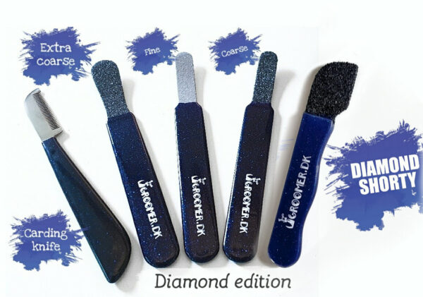 Trimovací tyčinka Groomer.dk DIAMOND EDITION SHORTY hrubá