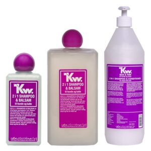 Kw cosmetics Šampón - Balzám 2in1 s norkovým olejem