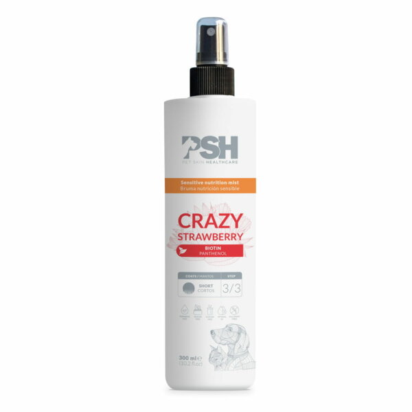 PSH Home Crazy Strawberry Lotion lotion s biotinem