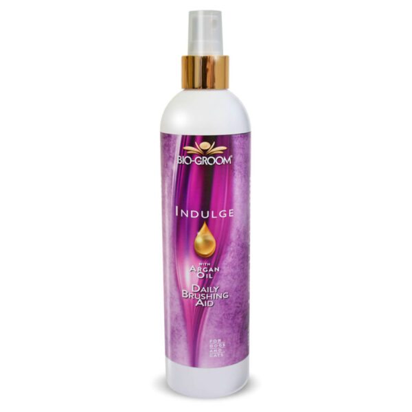 Bio-Groom Indulge Sulfate Free - hydratační kondicionér ve spreji s arganovým olejem pro snadné rozčesávání - Image 2