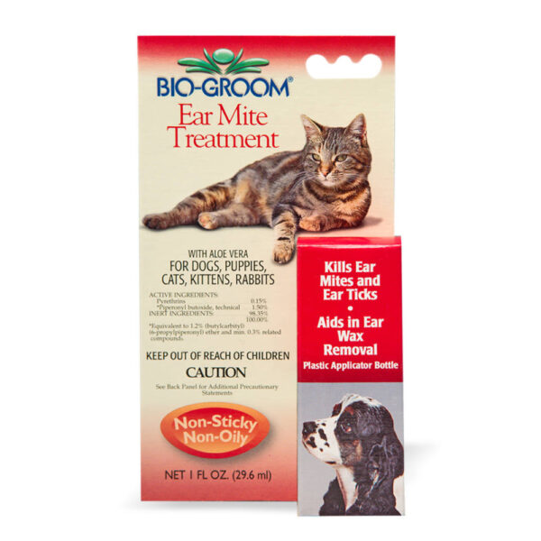 Bio-Groom Ear Mite Treatment - insekticidní přípravek do uší - Image 2