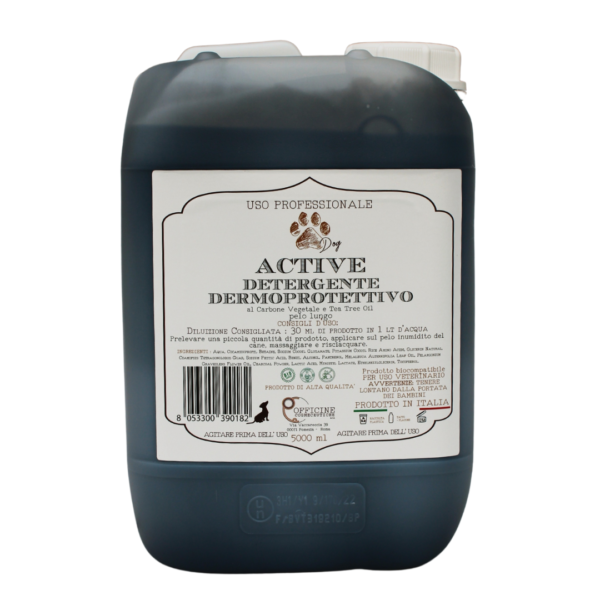 Cosmeceutiche Šampón DERMOPROTETTIVO s aktivním uhlím pro dlouhou srst - Image 3