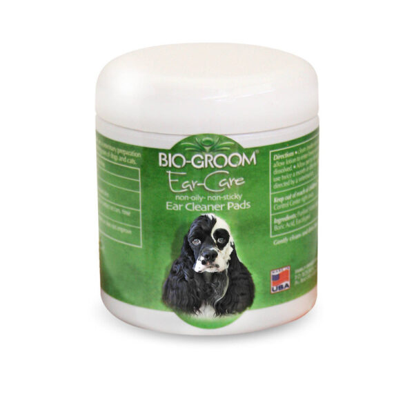 Bio-Groom Ear-Care Pads - vatové polštářky na čištění uší zvířat
