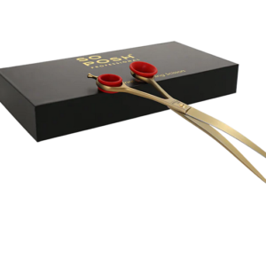 So Posh nůžky Satin Gold 8,5" 22cm Zakřivené