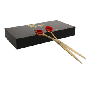So Posh nůžky Satin Gold 8,5" 22cm rovné