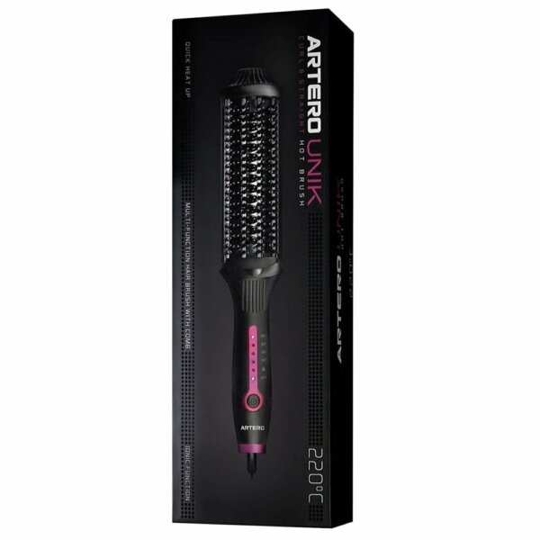 Artero Unik Curl Straight Hot Brush  žehlící kartáč - Image 2