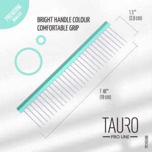 Tauro pro Line Hřeben ULTRA LIGHT LINE mentolový 19cm