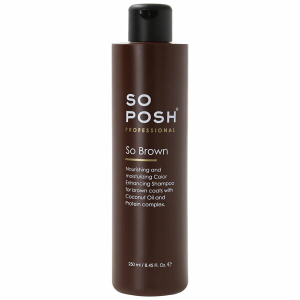 So Posh So Brown Shampoo profesionální šampon zvýrazňující hnědou barvu srsti - Image 2