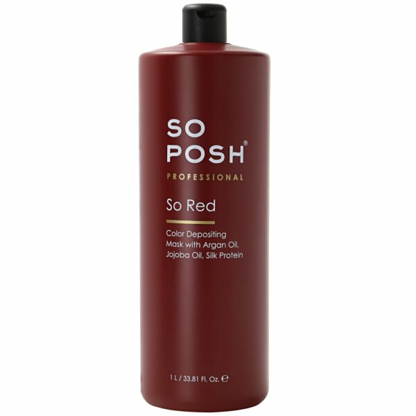 So Posh So Red Color Depositing Mask profesionální maska ​​pro zvýraznění červené srsti - Image 3