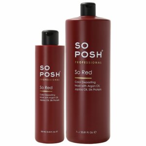 So Posh So Red Color Depositing Mask profesionální maska ​​pro zvýraznění červené srsti