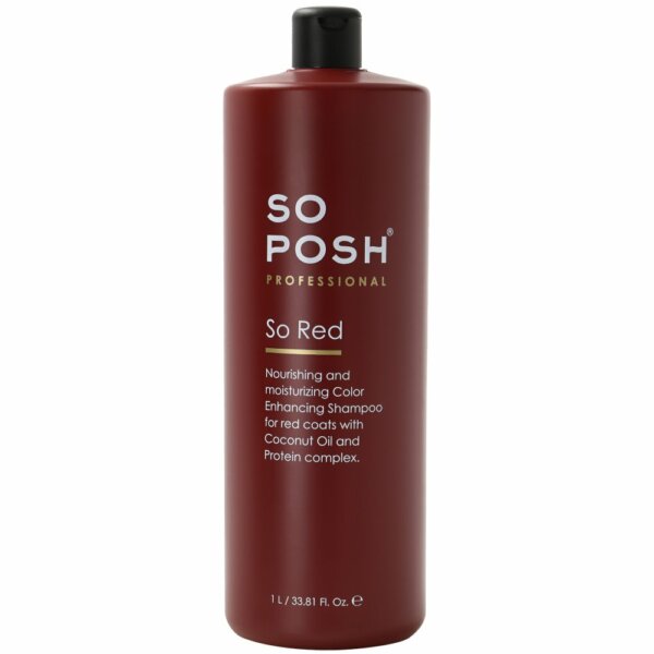 So Posh So Red Shampoo  profesionální šampon zvýrazňující červenou barvu srsti - Image 3