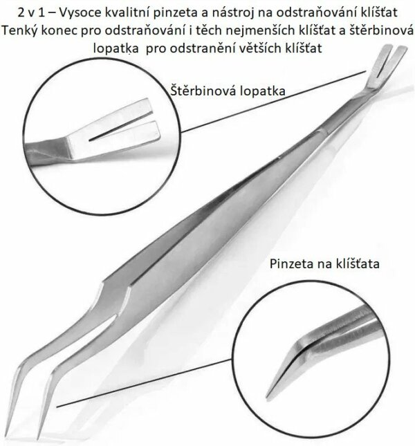 VET'S BEST Pinzeta na klíšťata 2v1 - Image 2