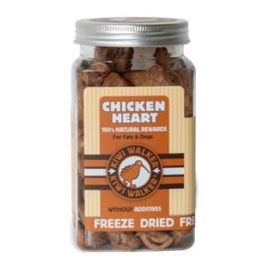 KIWI Pochoutka mrazem sušená Chicken heart kuřecí srdce