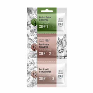 Tauro pro Line Sada vzorků šamponů a kondicionéru pro růst srsti PURE NATURE