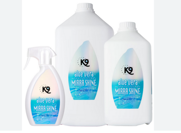 K9 Horse Mirra Shine Spray antistatický rozčesávací sprej s leskem