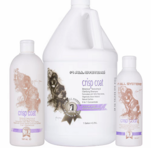 1 All Systems Crisp Coat Botanical Shampoo šampón pro hrubosrstá plemena