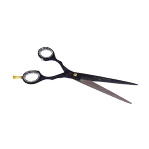Tools-2-Groom Black Edge Steel Nůžky zakřivené antistatické