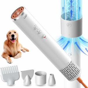 Tichý ruční fén pro psy UAHPET Fluffy Pro 750W