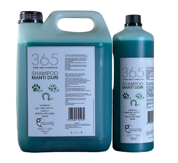 ACTIVE Officine Cosmeceutiche 365 Line Hard coat shampoo šampon pro hrubosrstá plemena