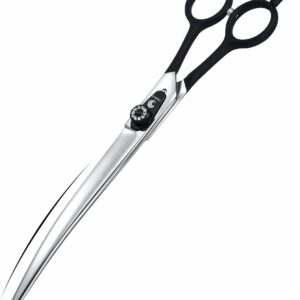 AlexGroom nůžky black zakřivené 20cm