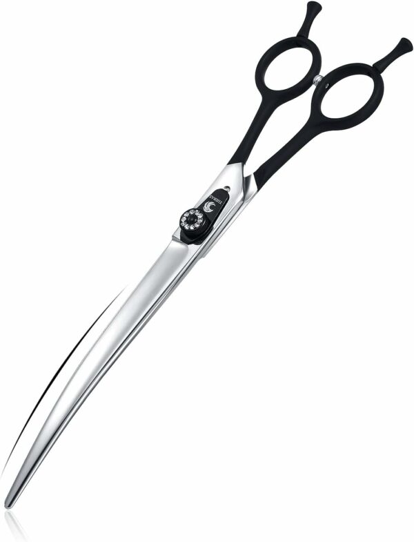 AlexGroom nůžky black zakřivené 20cm