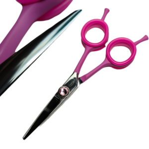 AlexGroom rovné nůžky Petite pink 12cm