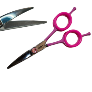 AlexGroom zahnuté nůžky Petite pink 12cm
