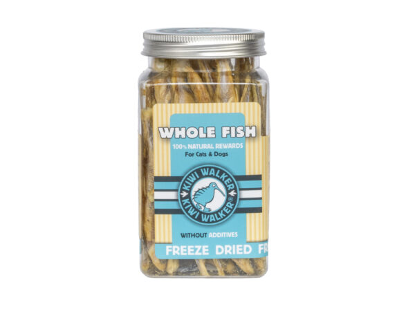 KIWI Pochoutka mrazem sušená Whole fish sušené rybičky